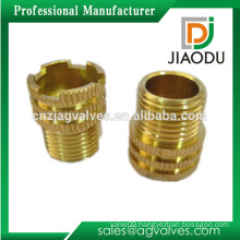 china manufacture 1/8'' or 1/4'' 3/8'' or 1/2'' or 5/8'' or 3/4'' or 1'' customized male threaded brass ppr inserts